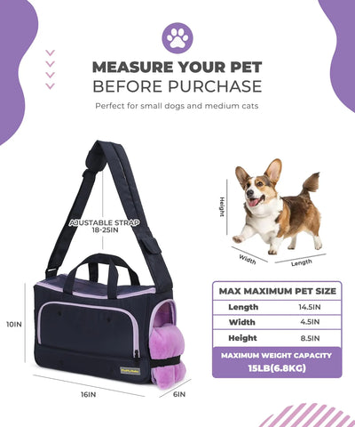 FluffyBaby Pet Travel Carrying Bag