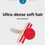 Demonstration of the Yap & Paw™ Roller removing lint and fur from clothing.