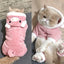 Soft Warm Fleece Pet Jumpsuit
