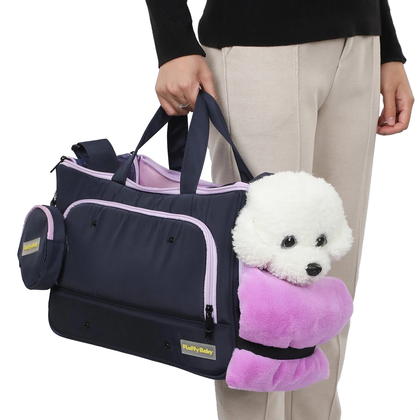 FluffyBaby Pet Travel Carrying Bag