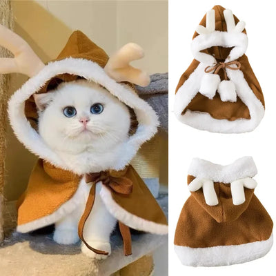 Festive Cat Elk Cape