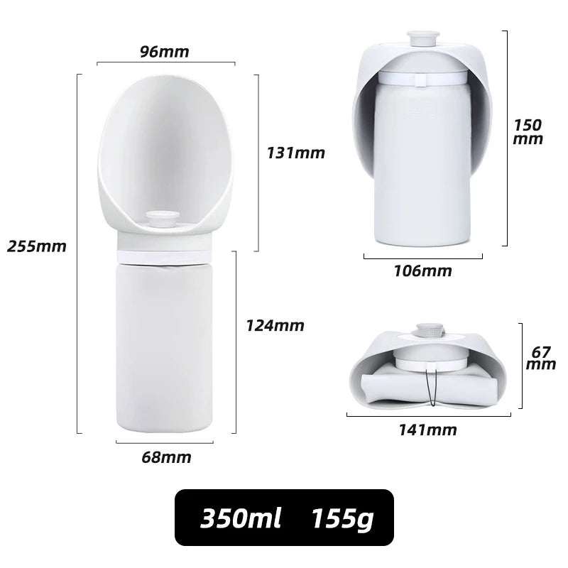 Pet Travel Folding Water Cup