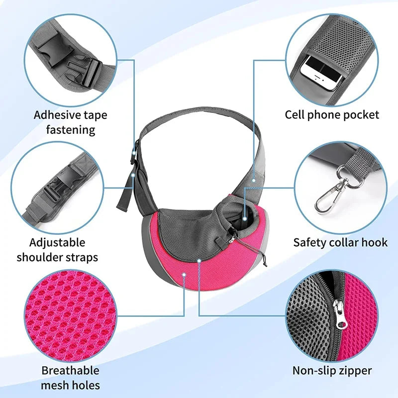 Portable Breathable Pet Carrier Bag