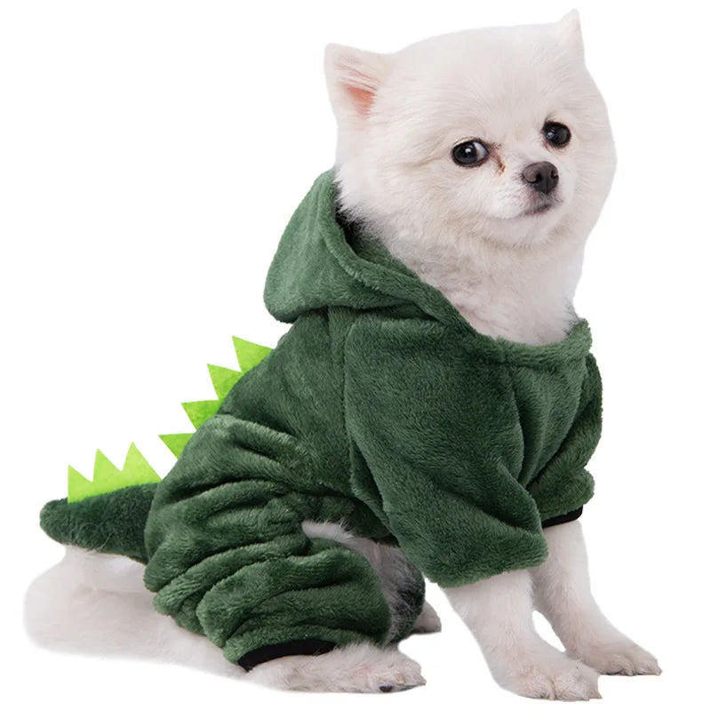 Soft Warm Fleece Pet Jumpsuit