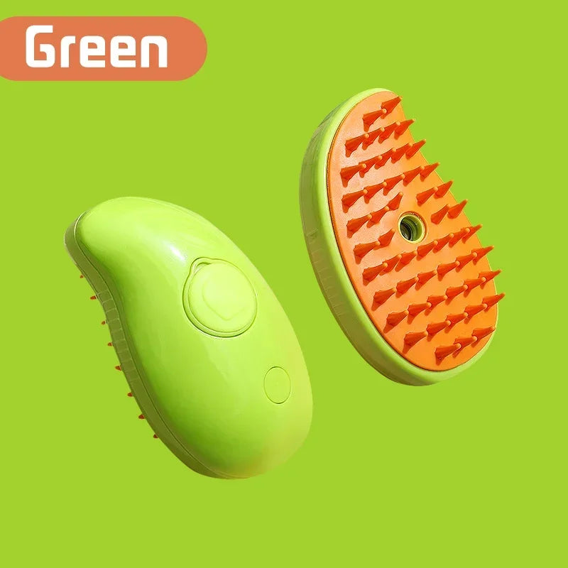 Floating Hair Removal, Cleaning & Styling Brush for Dogs & Cats