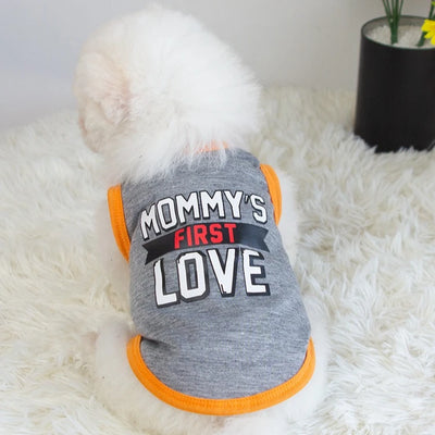 ‘Mommy’s First Love’ Pet T-Shirt
