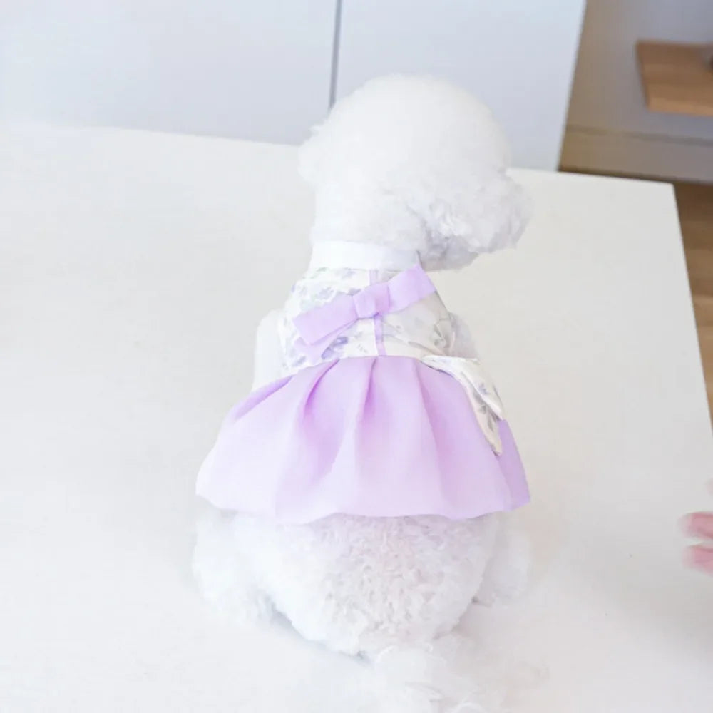 Cute Tulle Puppy Dress for Small Dogs