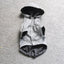 Owner walking their happy dog wearing a Pet Shield weatherproof raincoat, keeping them stylish and dry.