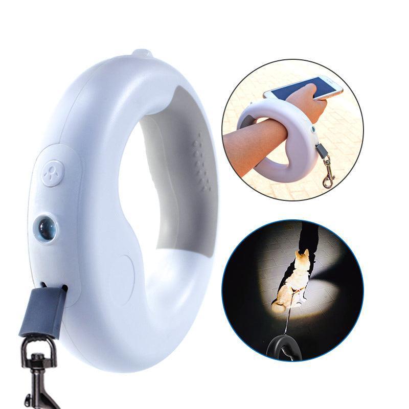 Automatic Pet Walking Leash With Led Lights