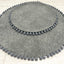 Round Wool Blend Pet Bed