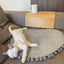 Round Wool Blend Pet Bed
