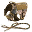 Dog Collar Military Dog Harness And Leash Set