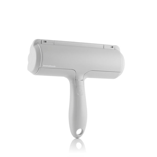 White pet hair remover on a white background